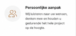 persoonlijke aanpak